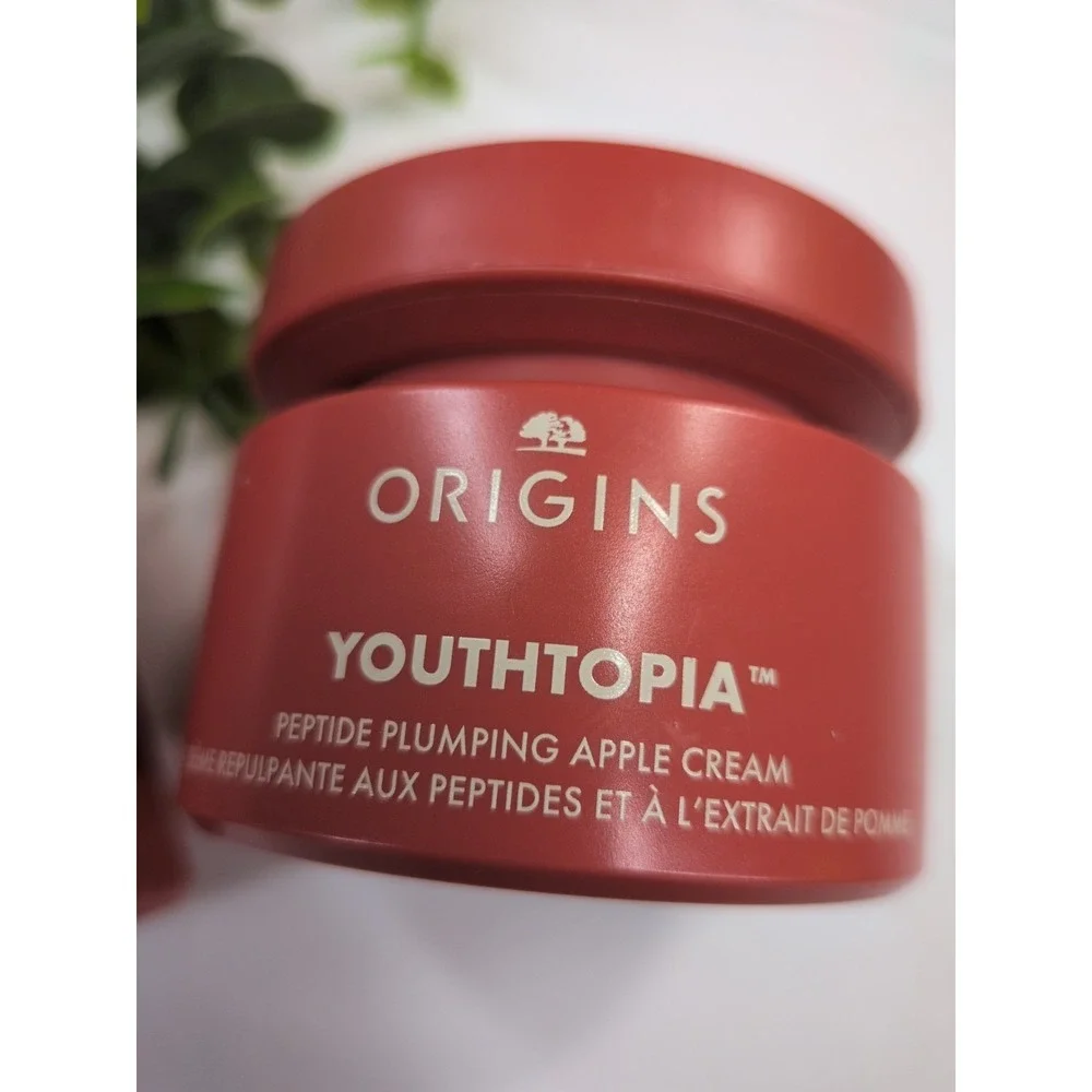 NEW LOT 2!🥰Origins Youthtopia Peptides Plumping Apple Cream Refining Peel